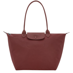 Longchamp Schoudertas / Shopper Dames Le Pliage One rood