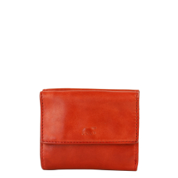 Bear Design Portemonnee / Portefuille Dames Leer Jolie rood