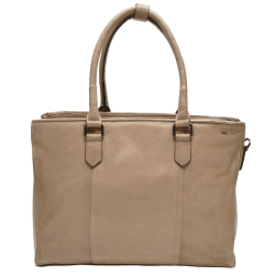 Berba Laptoptas / Werktas / Schooltas Dames 15.6 inch leer Lucca beige