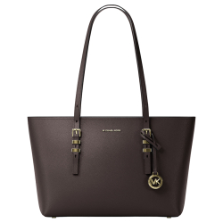Michael Kors Shopper / Schoudertas Dames Leer Quinn bruin