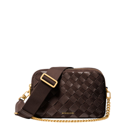 Michael Kors Crossbodytas / Schoudertas Dames Leer Bryant bruin