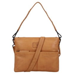 Van Os Crossbodytas / Schoudertas Dames Leer Tampa bruin