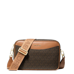 Michael Kors Crossbodytas / SchoudertasDames canvas Bev cognac