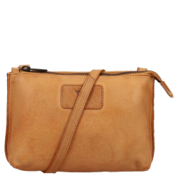 Van Os Crossbodytas / Schoudertas Dames Leer Tampa bruin