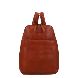 Van Os Rugzak / Rugtas Dames Leer Tampa cognac
