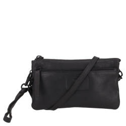 Van Os Crossbodytas / Schoudertas Dames Leer Tampa zwart