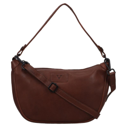 Van Os Crossbodytas / Schoudertas Dames Leer Tampa bruin