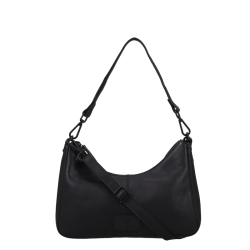 Van Os Crossbodytas / Schoudertas Dames Leer Tampa zwart