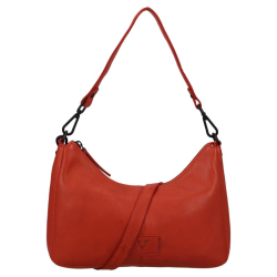 Van Os Crossbodytas / Schoudertas Dames Leer Tampa oranje