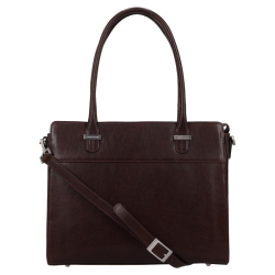 Claudio Ferrici Schoudertas / Handtas  Dames Leer Classico bruin