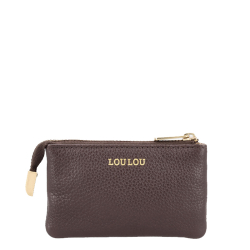 Loulou Essentiels Portemonnee / Portefeuille Dames Leer Petite Camile rood
