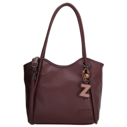 Zebra Trends Shopper/ Laptoptas 15 inch Dames Sofie rood