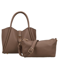 Flora & Co Handtas / Schoudertas Dames Goldie taupe