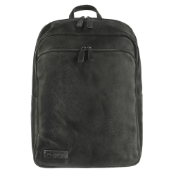 Plevier Laptoptas / Aktetas / Werktas 15.6 inch Leer Zwart zwart