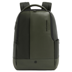 Piquadro Laptoprugzak / Rugtas / Laptoptas 15.6 Inch W145 groen
