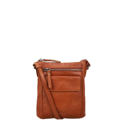 DSTRCT Heren Crossbodytas Leer Astana Road cognac