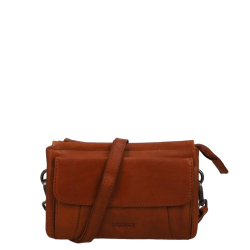 DSTRCT Crossbodytas / Schoudertas Leer Astana Road cognac
