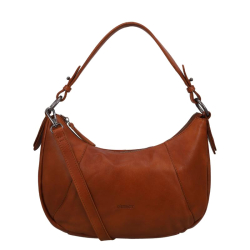 DSTRCT Schoudertas / Crossbodytas Leer Astana Road cognac