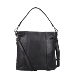 DSTRCT Schoudertas / Crossbodytas Leer Astana Road zwart