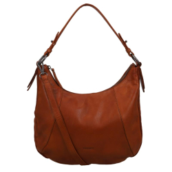 DSTRCT Schoudertas / Crossbodytas Leer Astana Road cognac