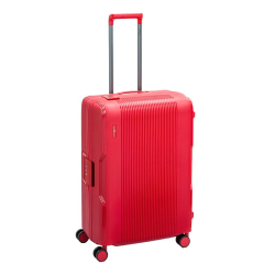 North Pioneer Harde Koffer / Trolley / Reiskoffer 66 cm (Medium) MUC rood