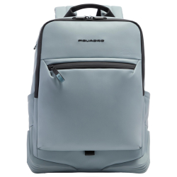 Piquadro Laptoprugzak / Rugtas / Laptoptas 15.6 Inch Donkergroen blauw