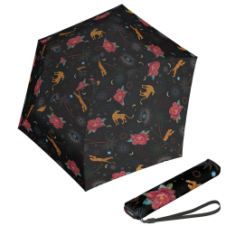 Knirps Paraplu Opvouwbaar Handmatig Openen Windproof  US 050 Ultra Light Slim Manual zwart