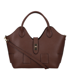 Hernan Handtas / Crossbodytas Dames Leer Grain bruin