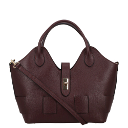 Hernan Handtas / Crossbodytas Dames Leer Grain rood