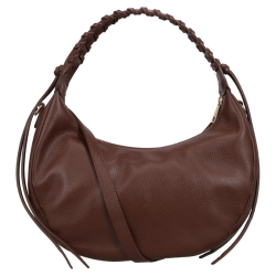 Hernan Schoudertas / Crossbodytas Dames Leer Grain bruin