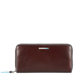Piquadro Dames portemonnee Blue Square bruin