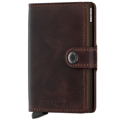 Secrid miniwallet vintage bruin