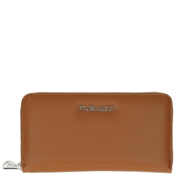Flora & Co saffiano cognac