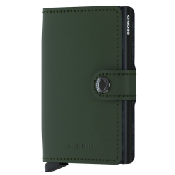 Secrid miniwallet matte groen