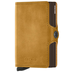 Secrid twinwallet vintage geel