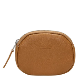 Berthille porte monnaie cognac