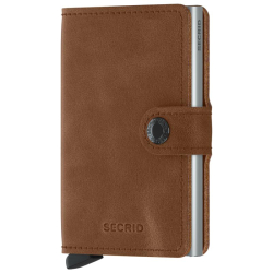 Secrid miniwallet vintage cognac