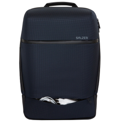 Salzen business backpack blauw