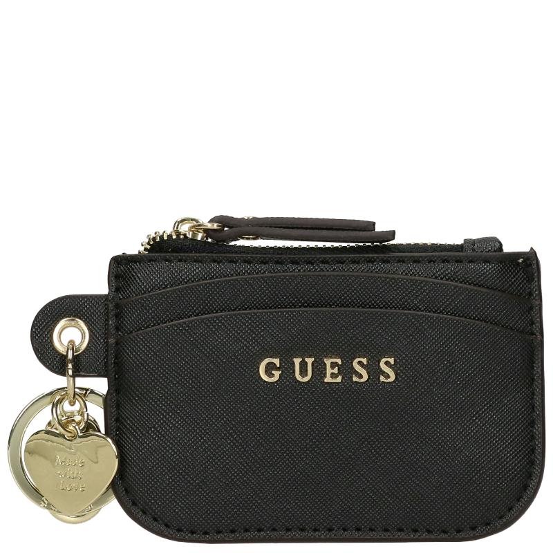 Guess Card Case Portemonnees zwart 101538.400 van Os tassen en koffers