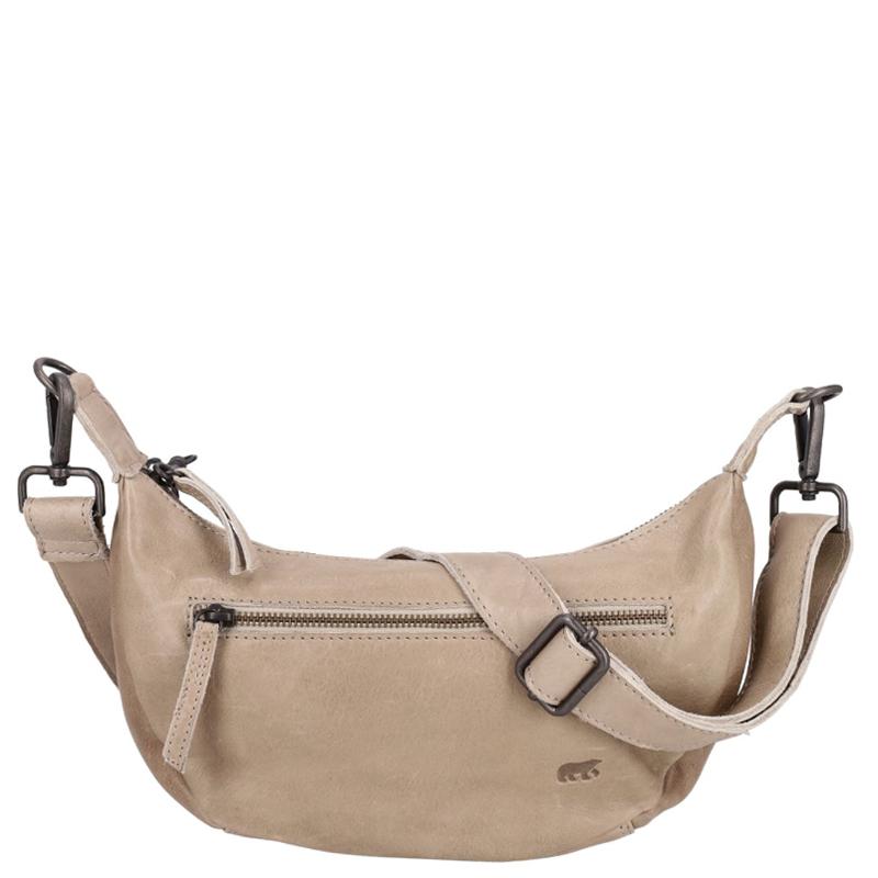 BAIGIO Schoudertas voor dames, leer, hobo-tas, dameshandtas, zwart, 36 x 12 x 24 cm