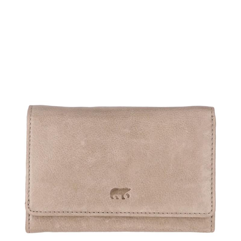 Bear Design Flappie Portemonnees beige | van Os tassen en koffers