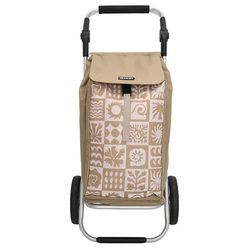 Packaway 50 L XL boodschappentrolley groen – licht & inklapbaar Packaway 50 L XL boodschappentrolley groen – licht & inklapbaar