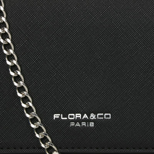 Flora & Co Saffiano zwart