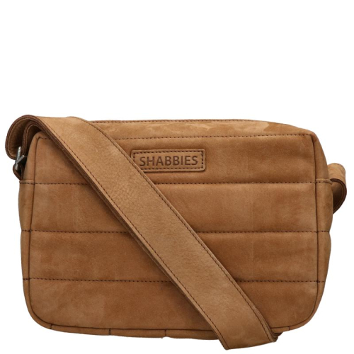 Shabbies Amsterdam Nubuck Leather Tassen cognac | van Os tassen en koffers