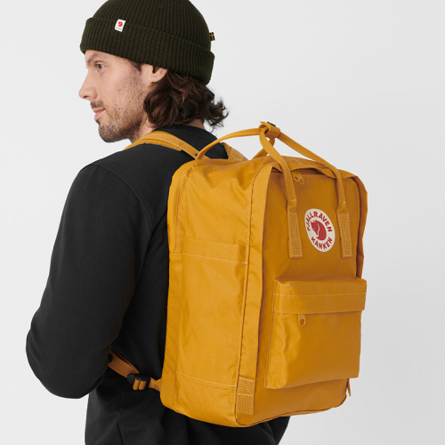Fjällräven Kånken 15inch geel