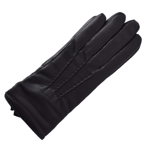 Ashwood Leather Leather Gloves zwart