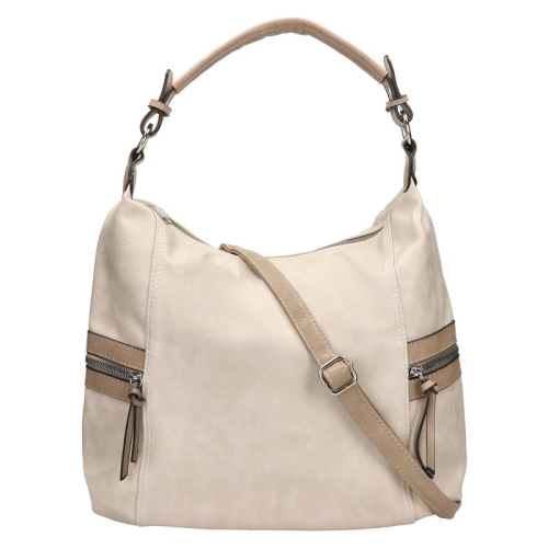 Hernan Hobo Tassen beige van Os tassen en koffers