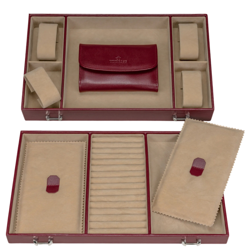 Windrose Merino rood