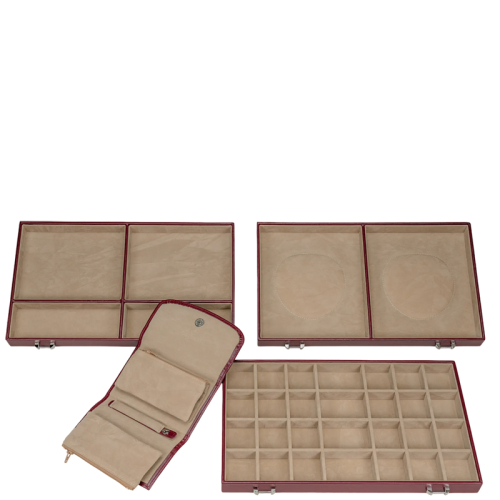 Windrose Merino rood