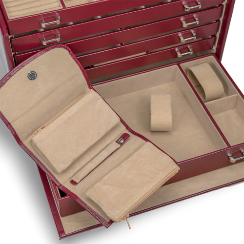 Windrose Merino rood